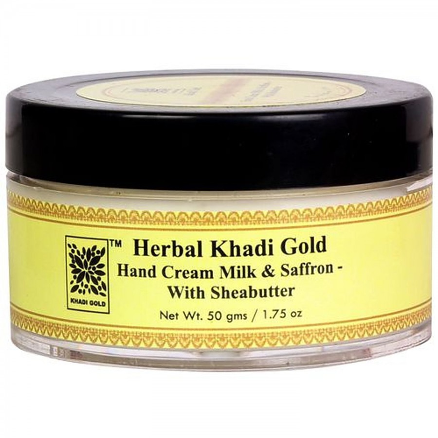 Khadi Gold Milk & Saffron Hand Cream