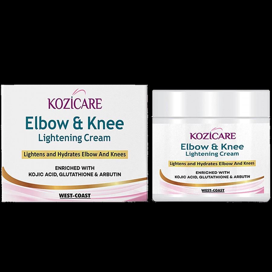 Kozicare Elbow & Knee Lightening Cream With Glutathione