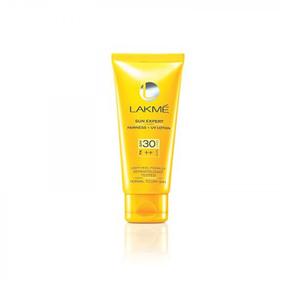 Lakme Sun Expert SPF 30 PA++ UVA UVB Fairness + UV Lotion - Normal to Dry Skin