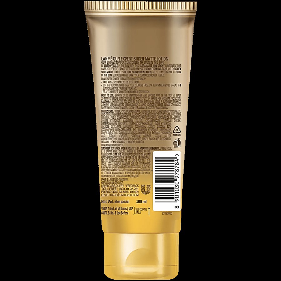 Lakme Sun expert Lotion