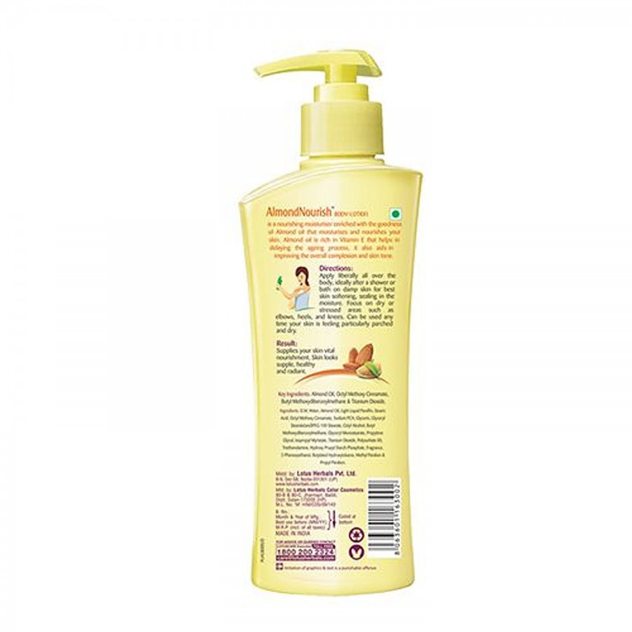 Lotus Herbals AlmondNourish SPF 20 Daily Nourishing Body Lotion - Normal to Combination Skin