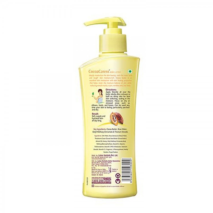 Lotus Herbals Cocoacaress SPF 20 Daily Hand & Body Lotion - Normal to Dry Skin