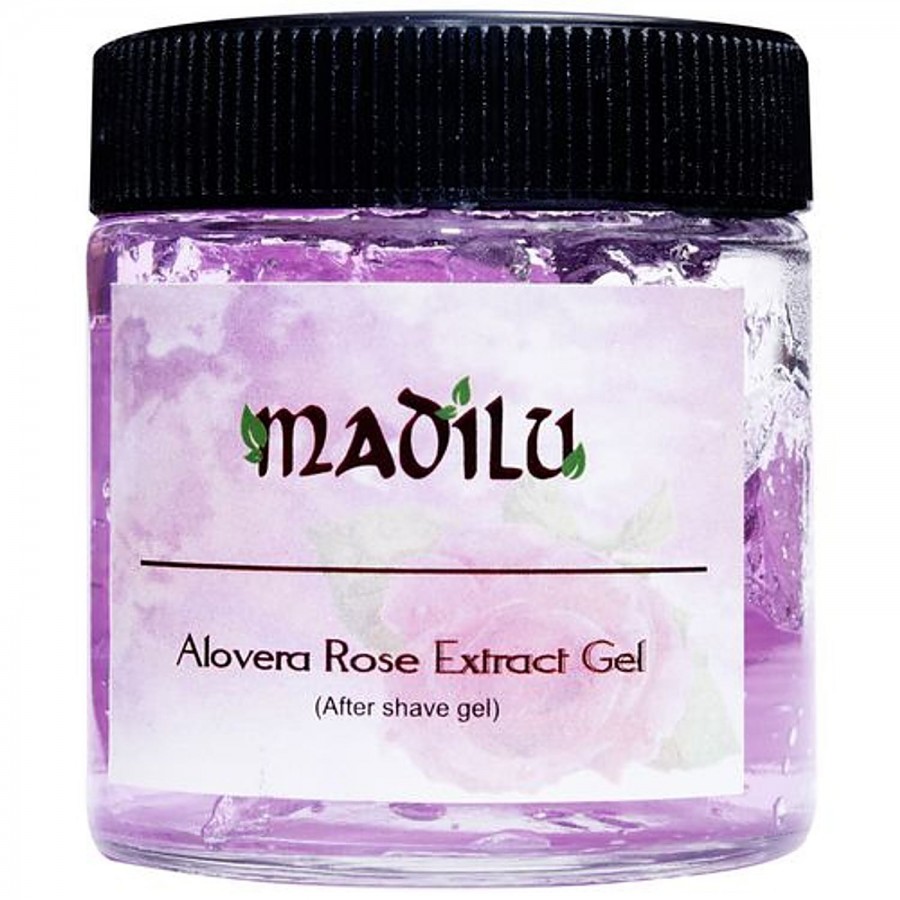 Madilu Aloevera Rose Extract Gel - After Shave Gel