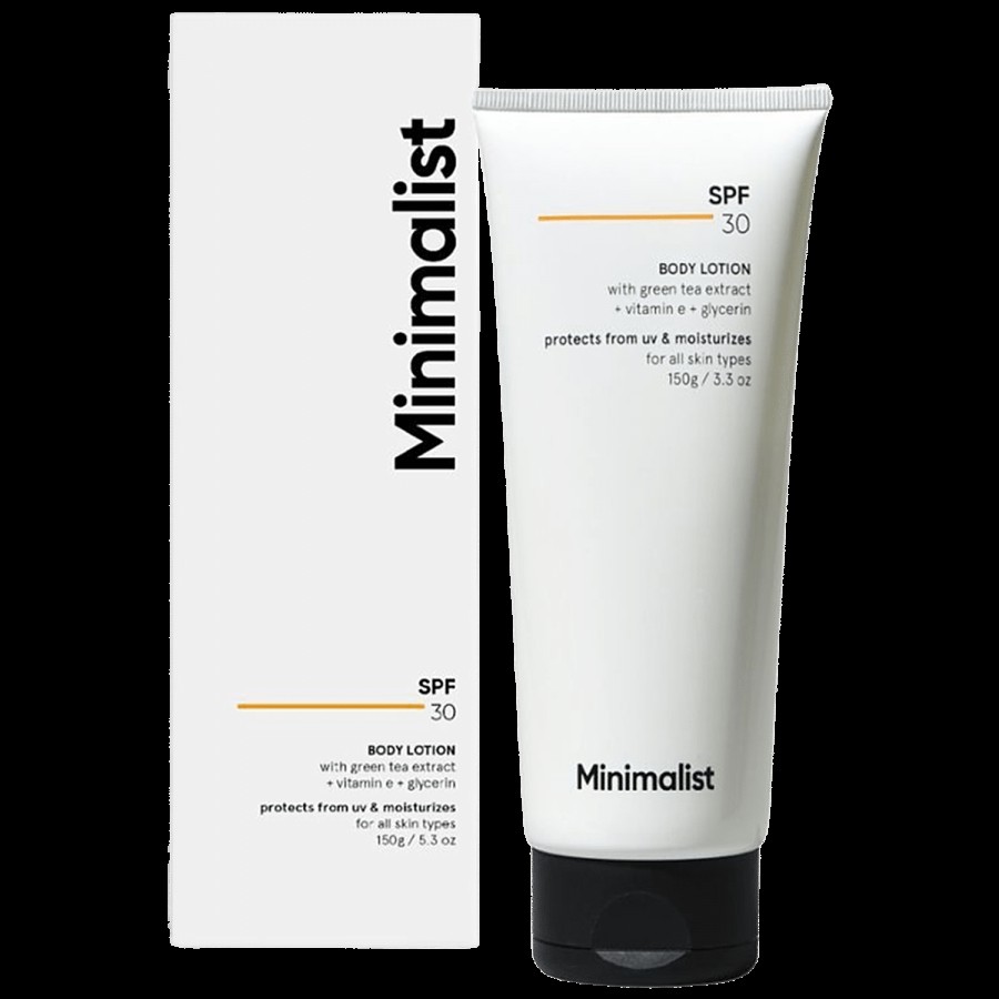 Minimalist SPF 30 Body Lotion - With Vitamin E