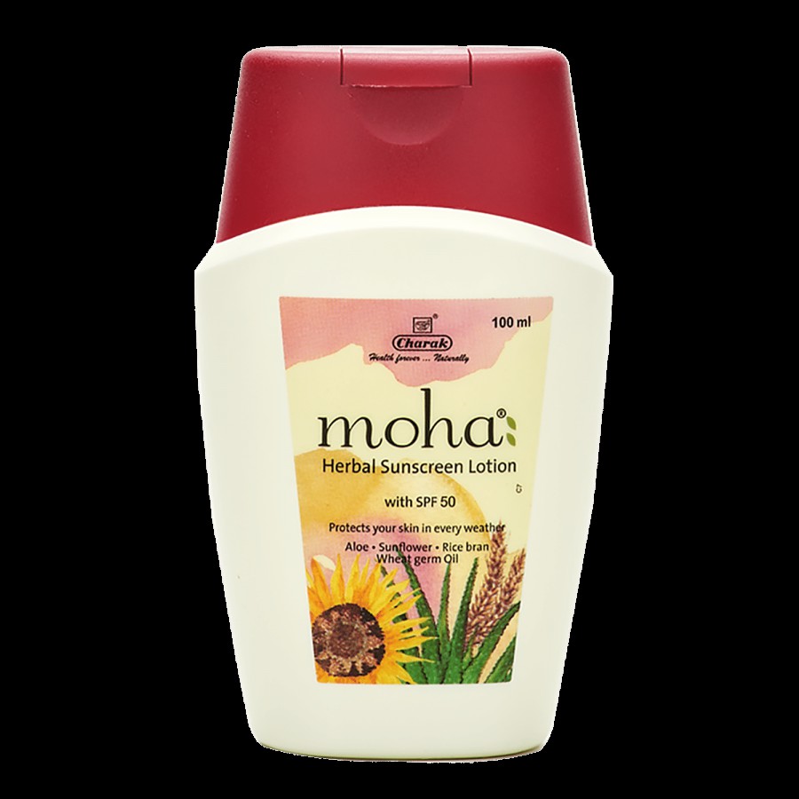 Moha Herbal Sunscreen Lotion