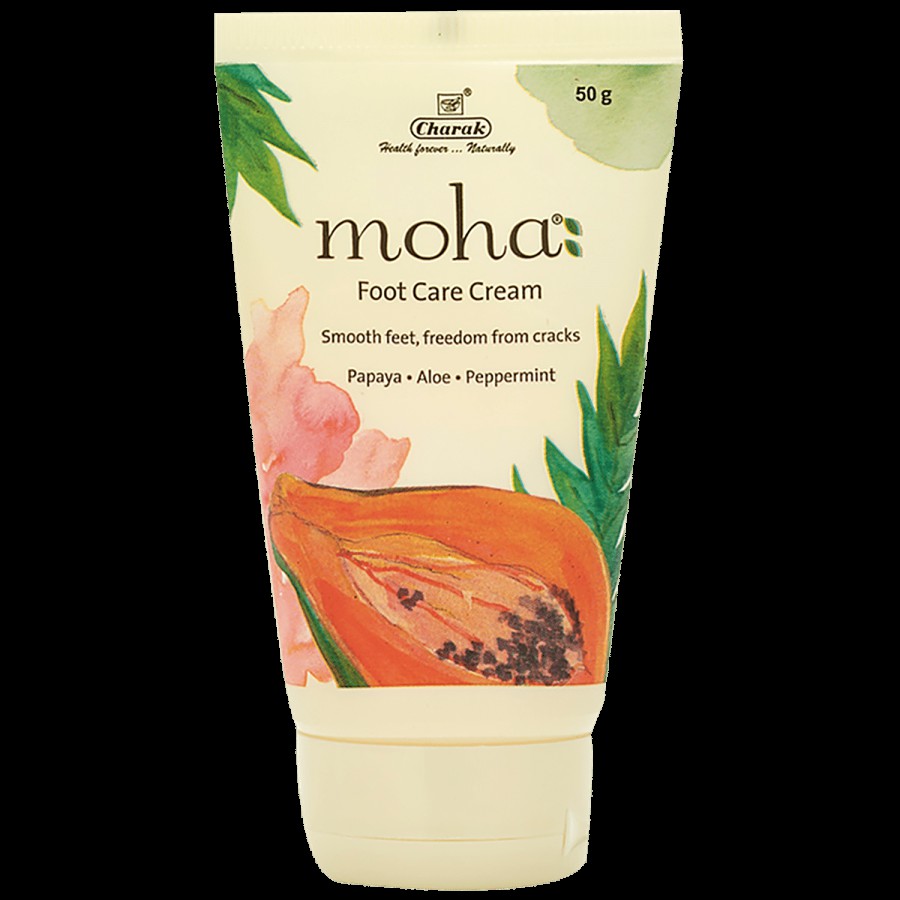 Moha Moha Foot Care Cream - Herbal Solution For Beautiful Feet.