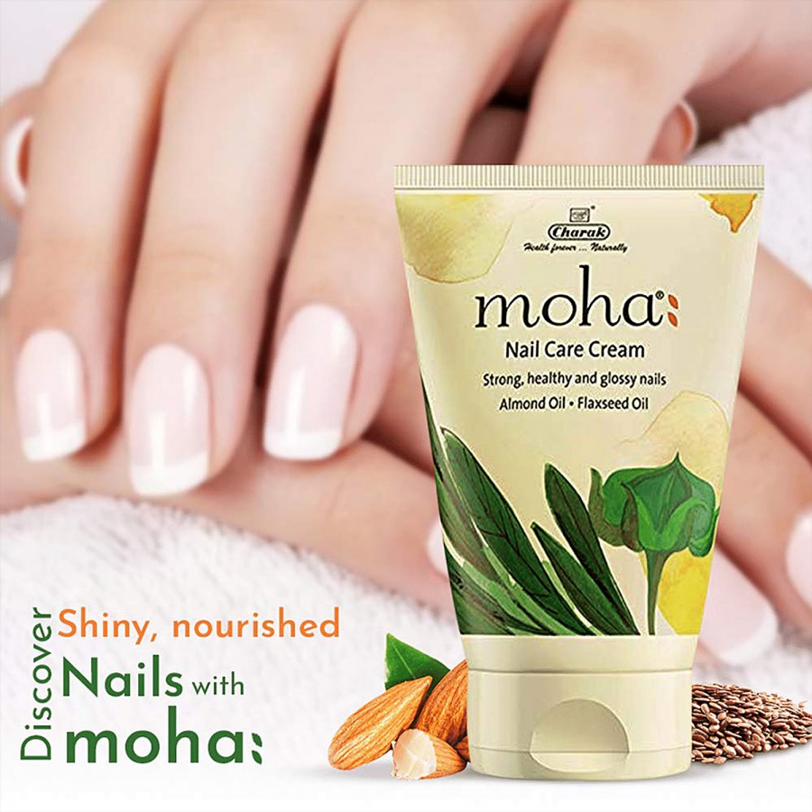 Moha Nail Care Cream - Almond & Flaxseed Oil