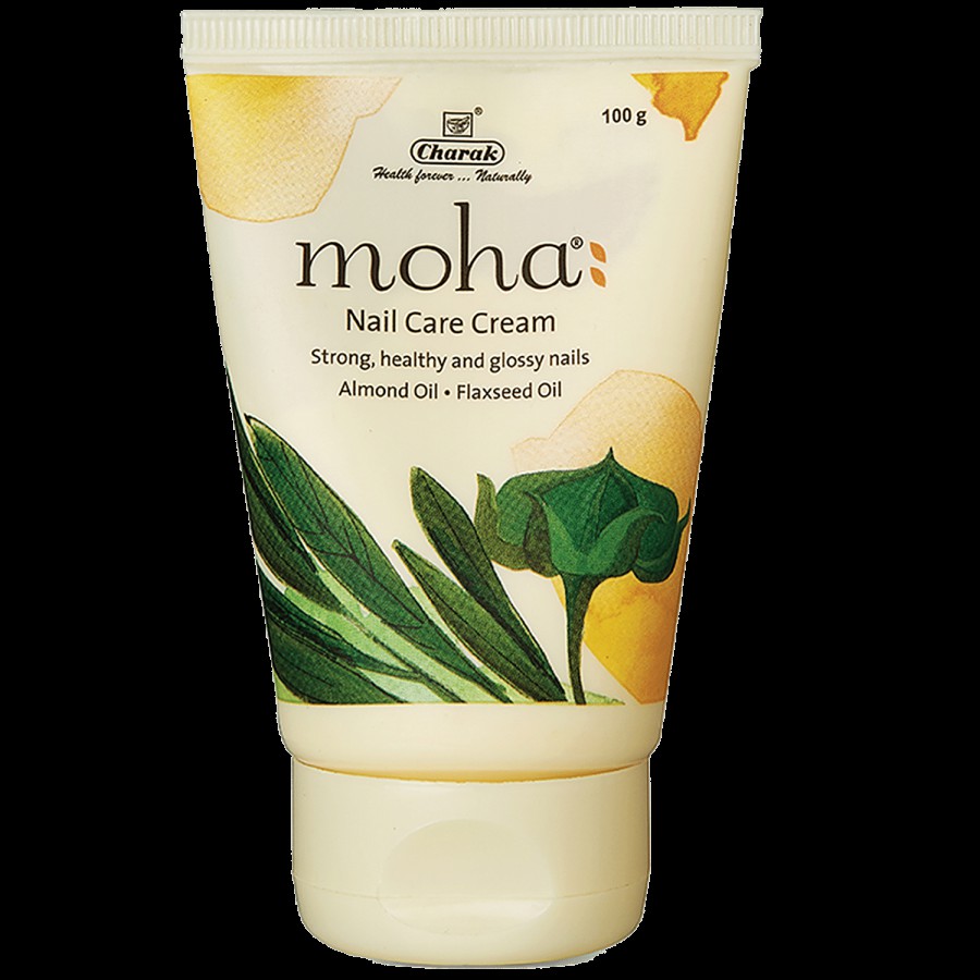 Moha Nail Care Cream - Almond & Flaxseed Oil