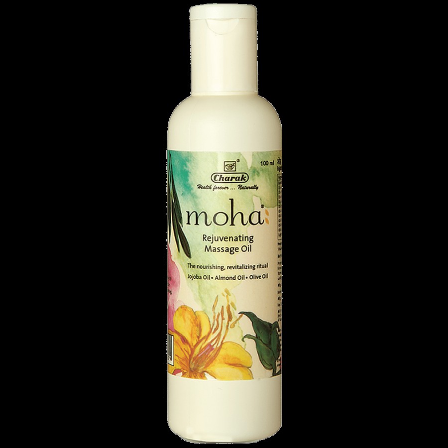 Moha Rejuvenating Massage Oil - Almond