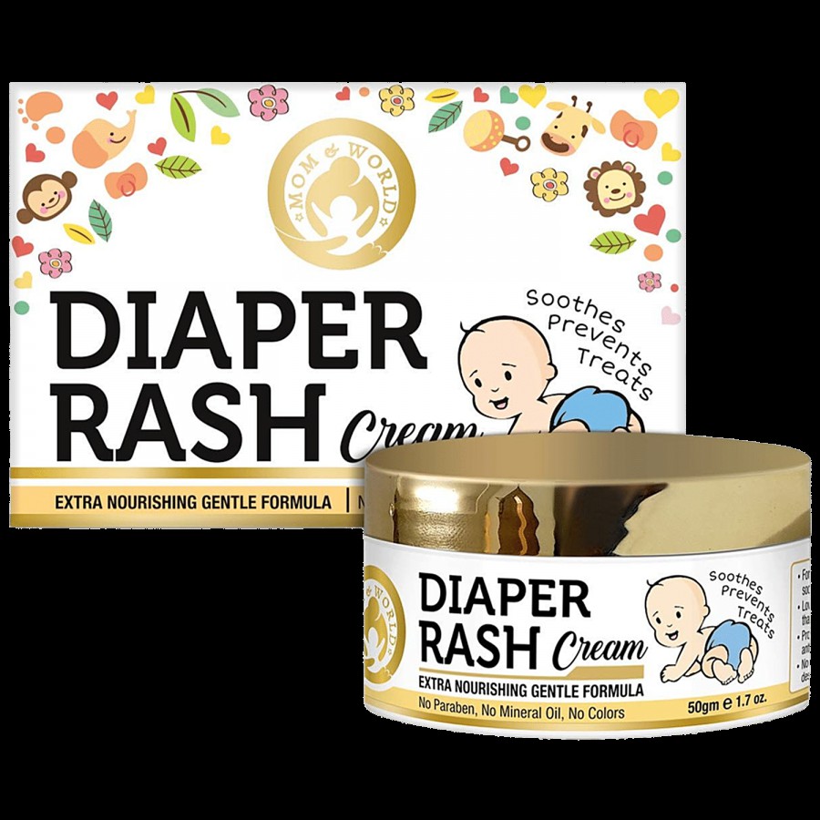 Mom & World Diaper Rash Cream