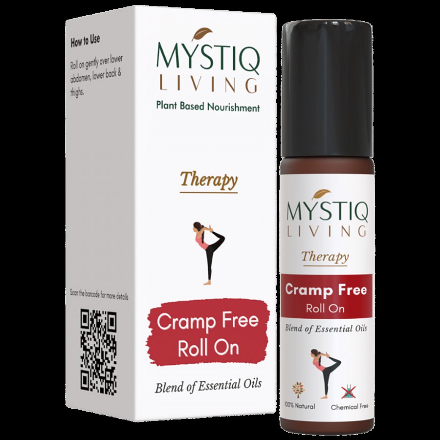 Mystiq Living Cramp Free Roll On - Therapy