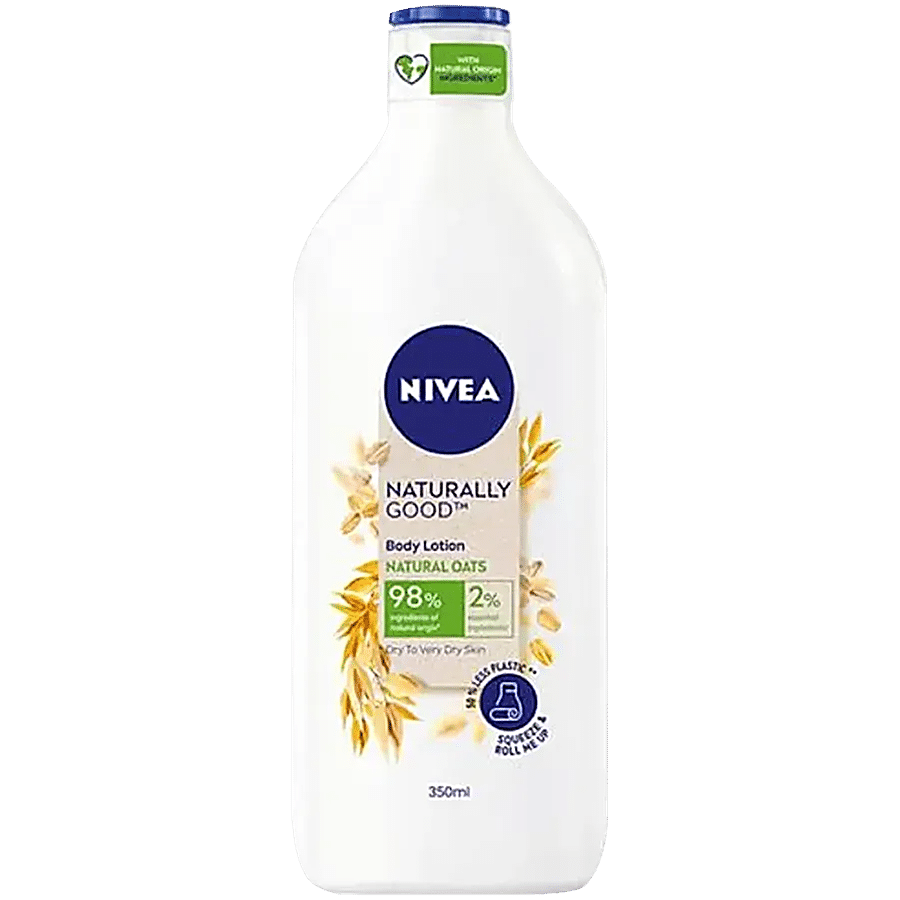 NIVEA Naturally Good Body Lotion - For Dry To Very Dry Skin With No Parabens