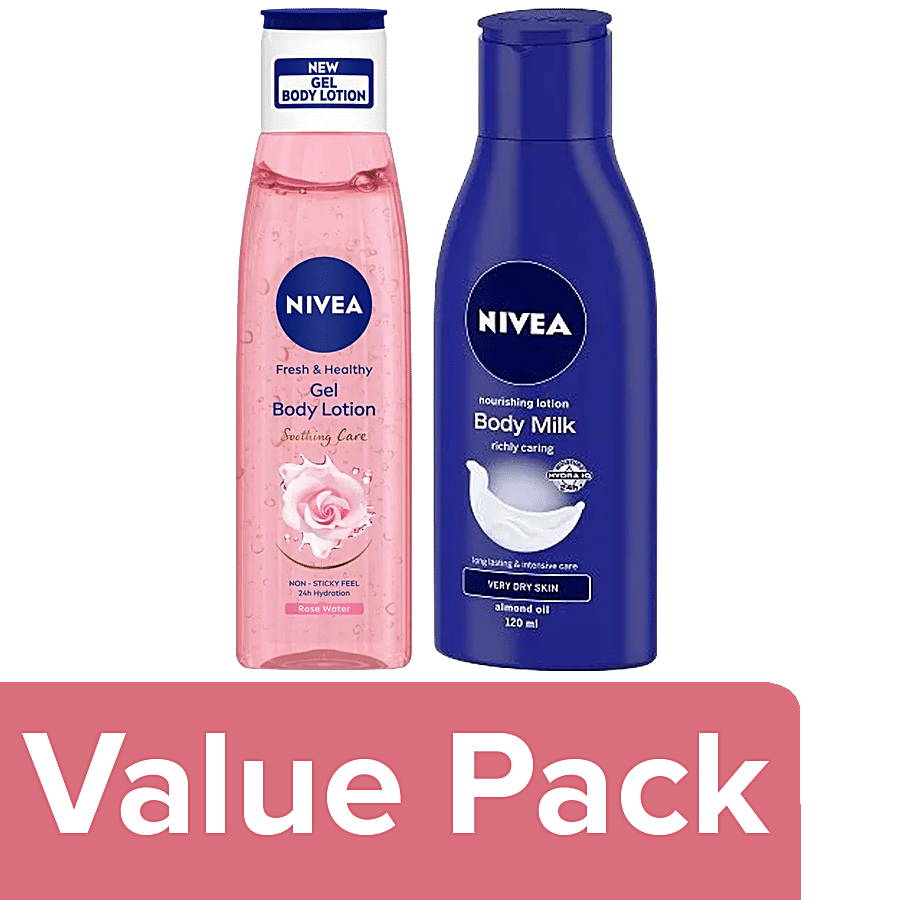 NIVEA Rose Water Gel Body Lotion