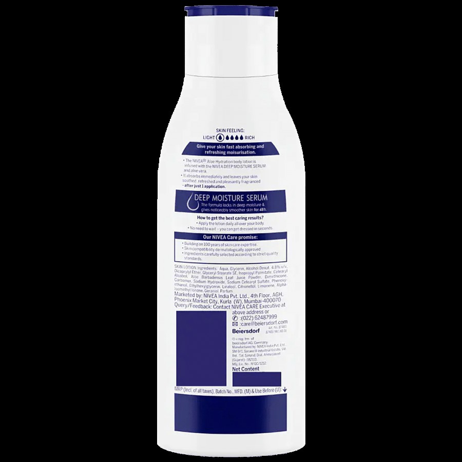 NIVEA Body Lotion - Aloe Vera Hydration