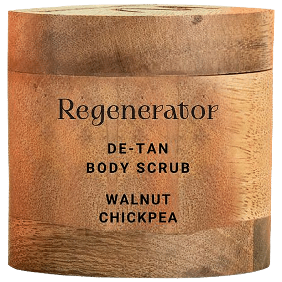 Nature 4 Nature Regenerator De-tan Body Scrub - Walnut Chickpea