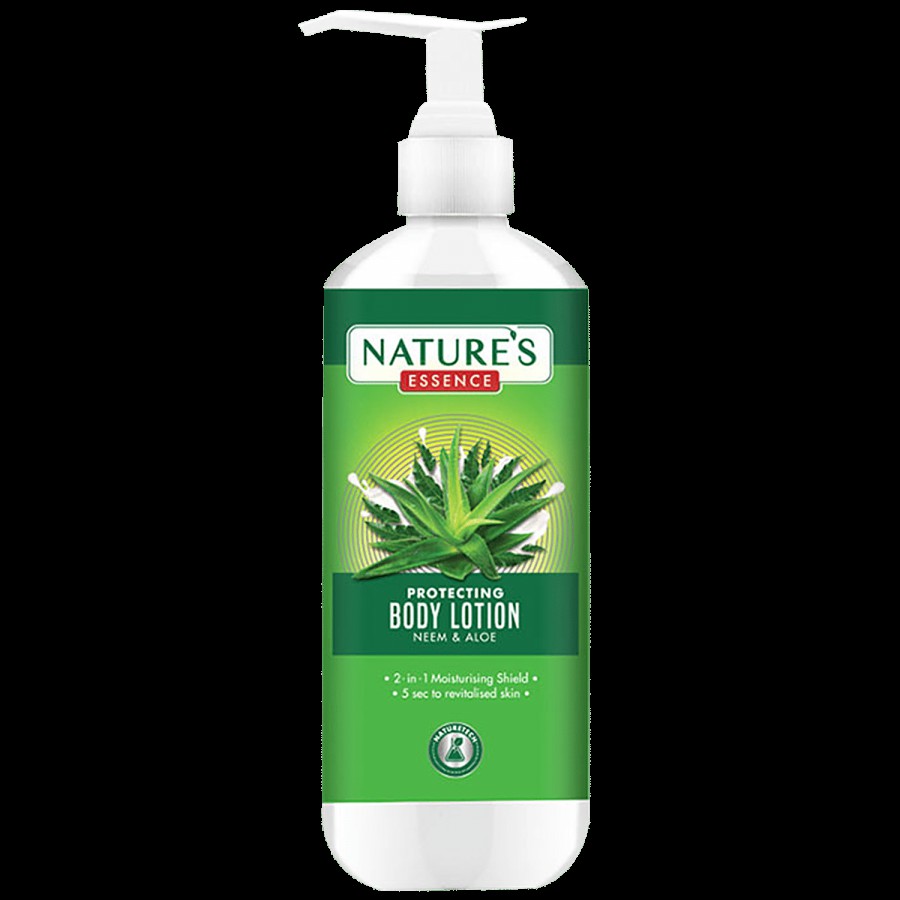 Natures Essence Protecting Body Lotion - 2-In-1 Moisturising Shield