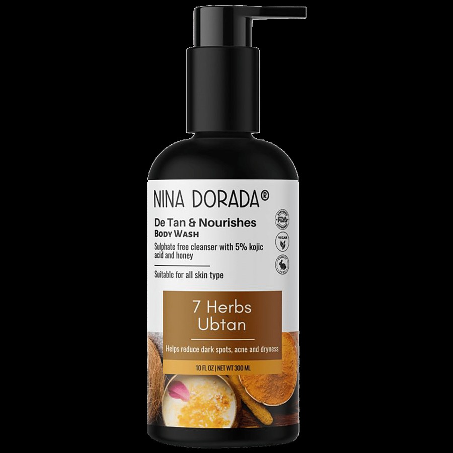 Nina Dorada Ubtan Body Wash With Saffron