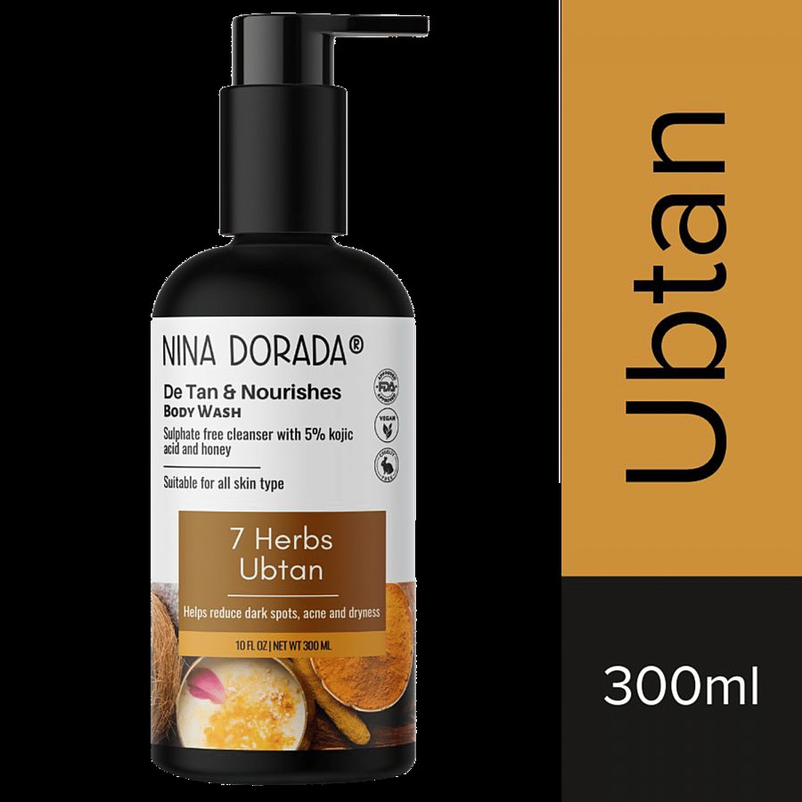 Nina Dorada Ubtan Body Wash With Saffron