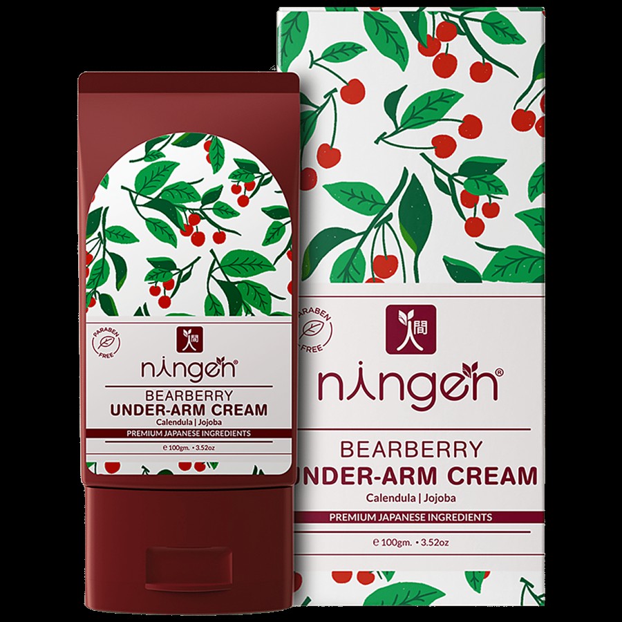 Ningen Bearberry Underarm Cream - Calendula & Jojoba