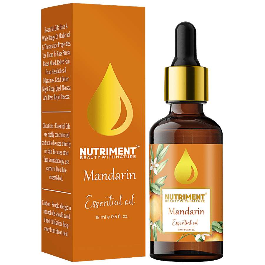 Nutriment Mandarin Essential Oil - Durable & Pronounced Smell