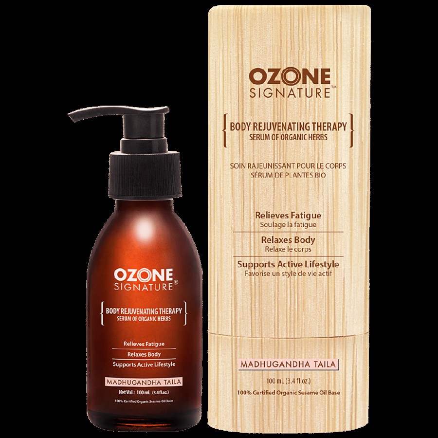 OZONE Signature Madhugandha Taila - Ayurvedic Body Massage Oil