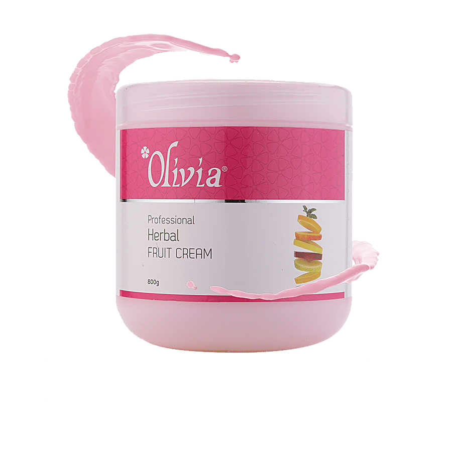 Olivia Herbal Facial Fruit Massage Cream - Rejuvenate & Refresh Skin