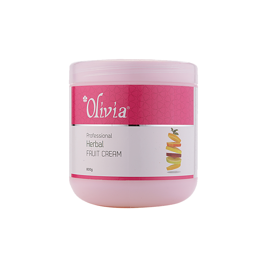 Olivia Herbal Facial Fruit Massage Cream - Rejuvenate & Refresh Skin