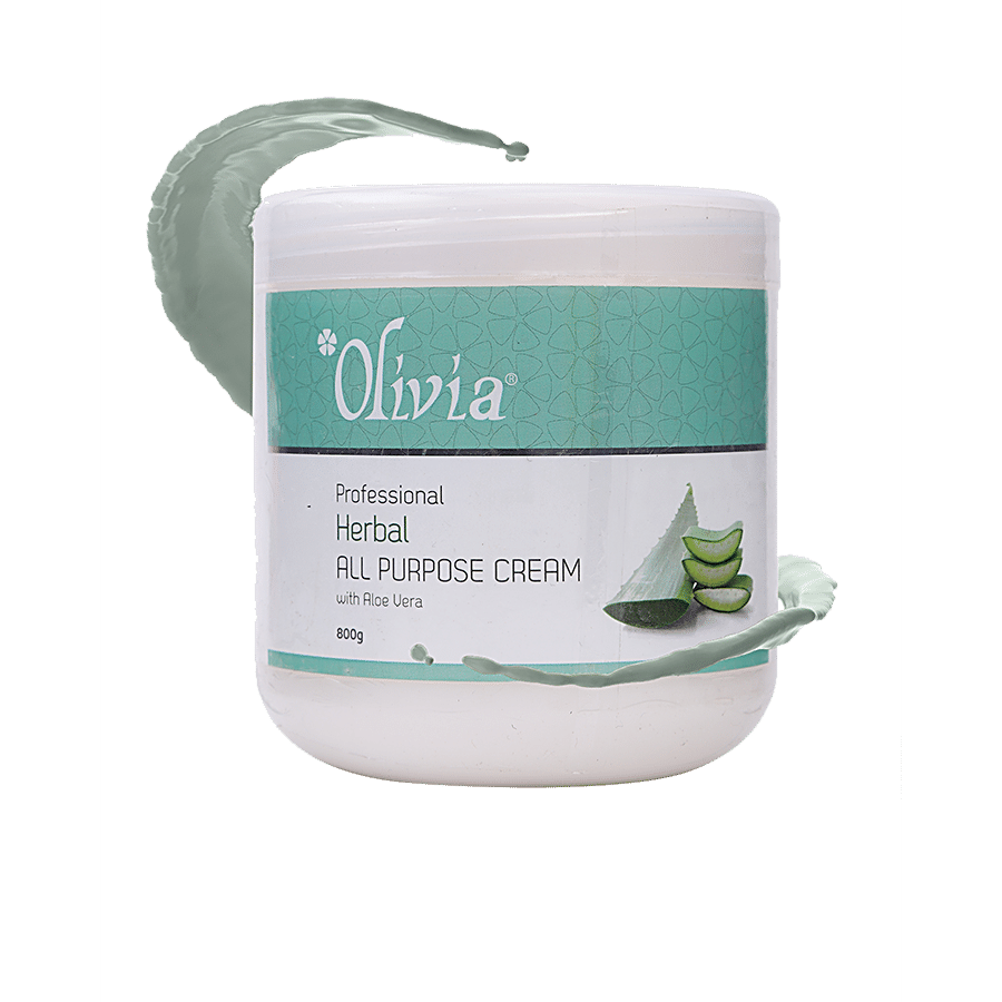 Olivia Professional All Purpose Cream - Herbal with Aloe Vera