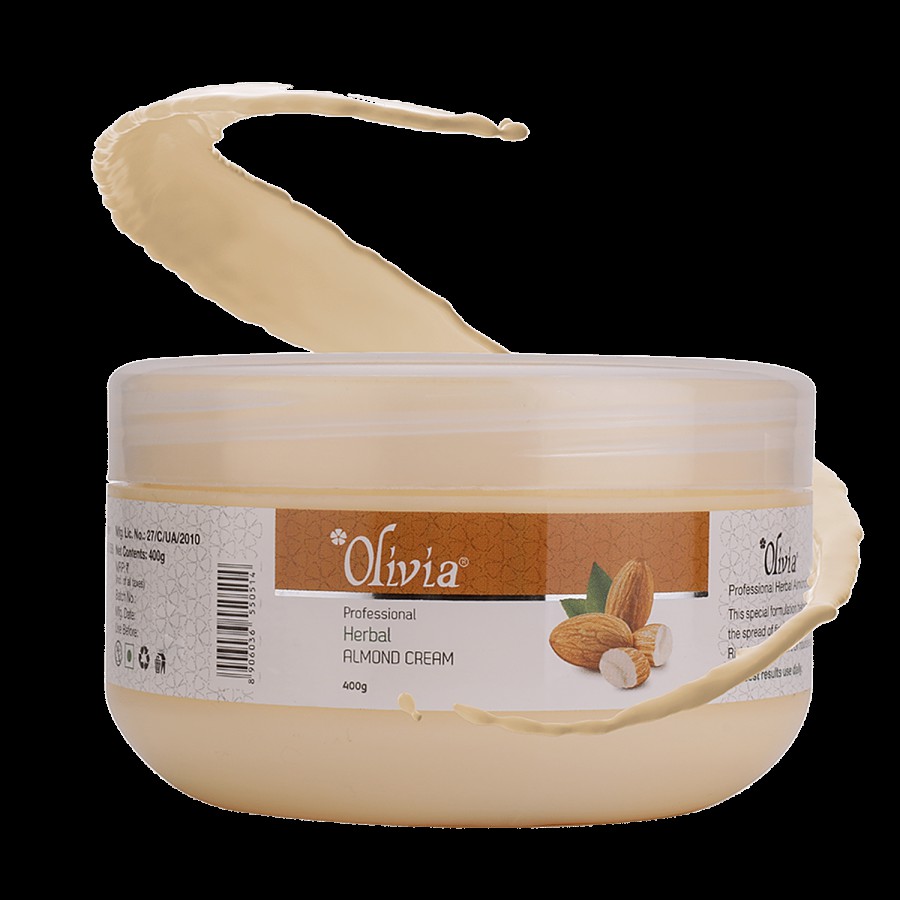 Olivia Professional Almond Cream - Herbal