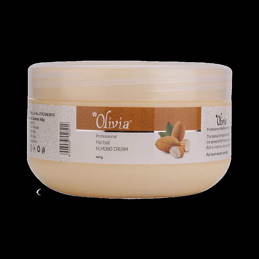 Olivia Professional Almond Cream - Herbal