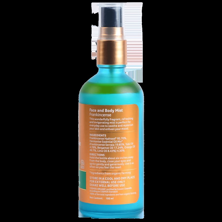 Organic India Kure Face & Body Mist - Frankincense