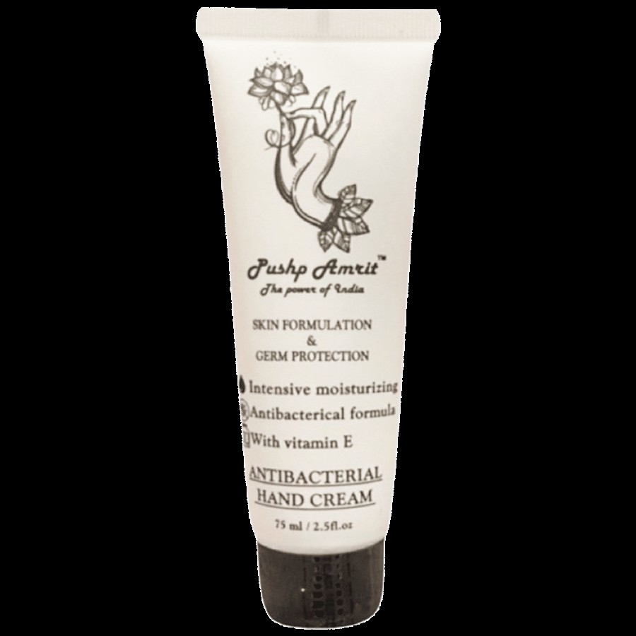 PUSHP AMRIT THE POWER OF INDIA Antibacterial Hand Cream - Moisturisation