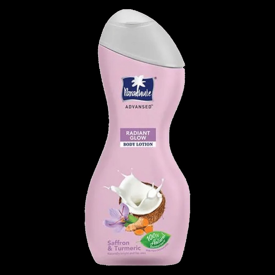 Parachute Advansed Radiant Glow Body Lotion - Naturally Bright & Fair Skin