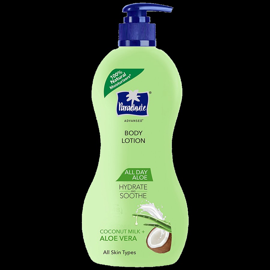 Parachute Advansed Refresh Body Lotion - For Fresh & Moisturised Skin All Year Round