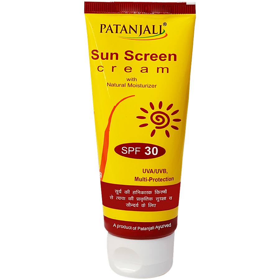 Patanjali SPF 30 Sun Screen Cream