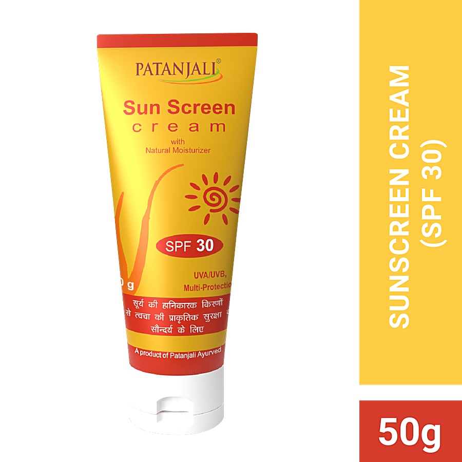 Patanjali SPF 30 Sun Screen Cream