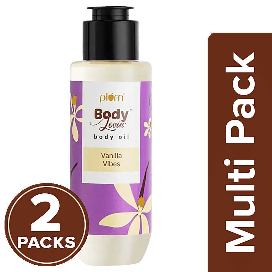 Plum Body Lovin Vanilla Vibes Body Oil - For Soft