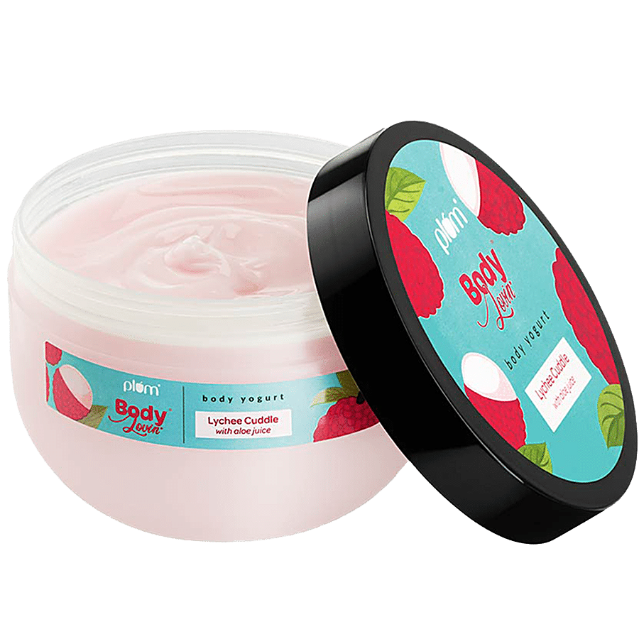 Plum BodyLovin' Lychee Cuddle Body Yogurt - With Aloe Juice