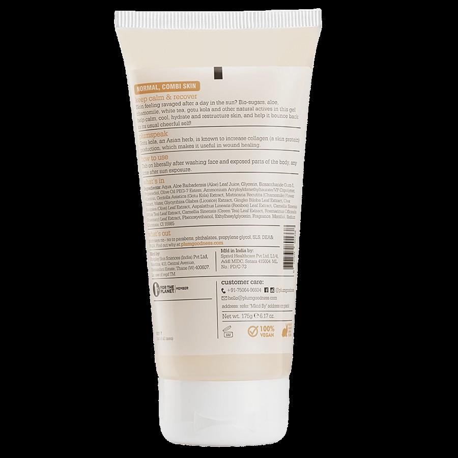 Plum After-Sun Recovery Body Gel - Normal