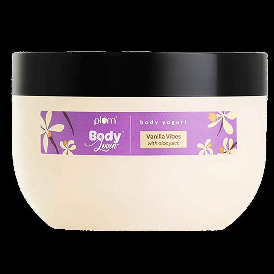 Plum BodyLovin' Vanilla Vibes Body Yogurt - With Aloe Juice