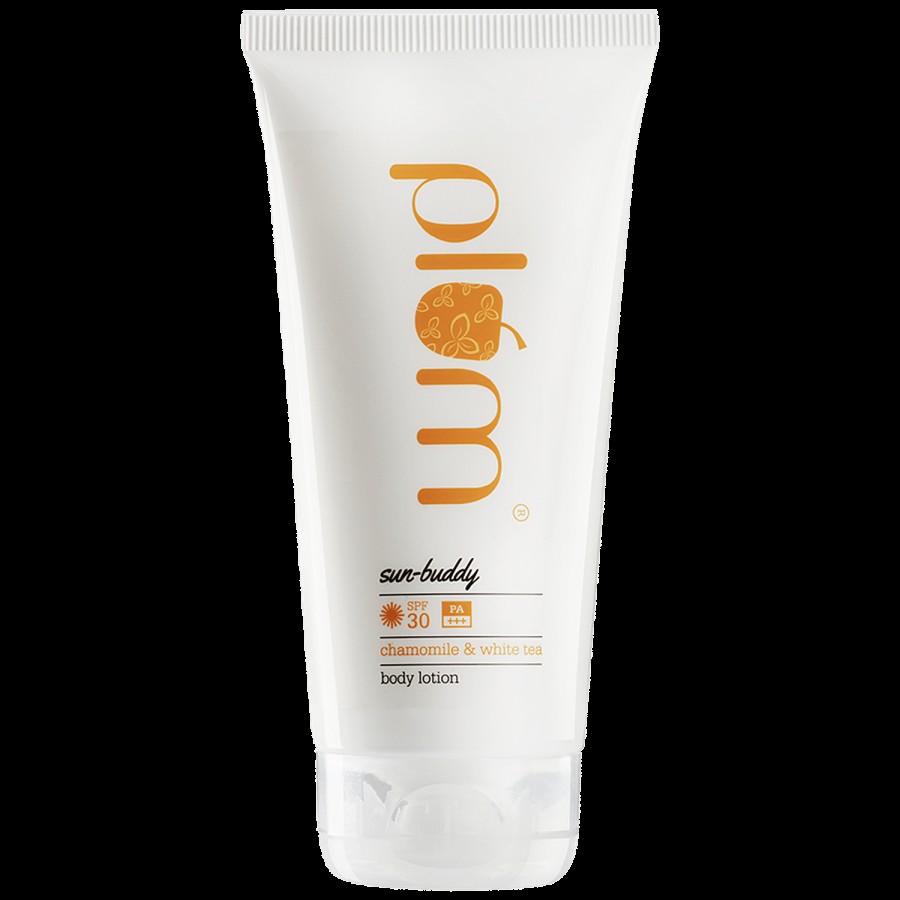 Plum Sun-Buddy SPF 30 PA+++ Body Lotion - Chamomile & White Tea