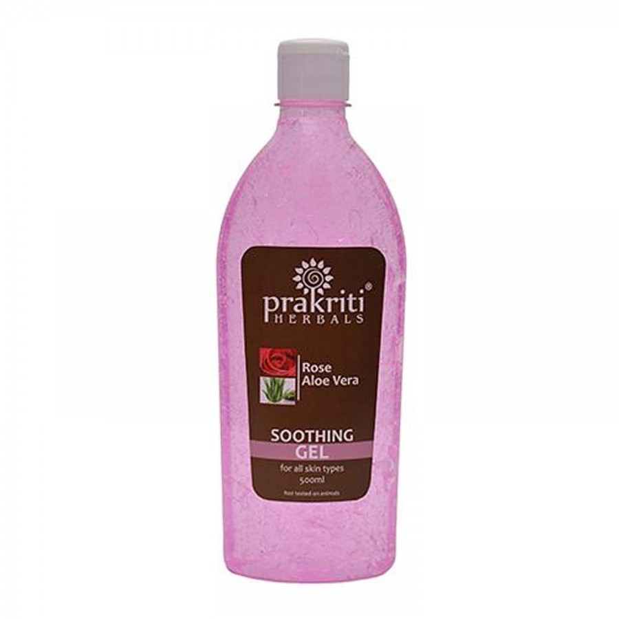 Prakriti Herbals Soothing Gel - Rose & Aloevera