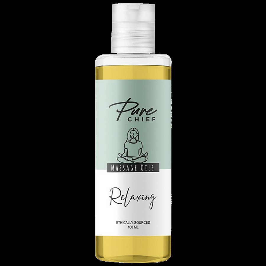 Pure Chief Relaxing Body Massage Oil - Makes Skin Smooth & Soft