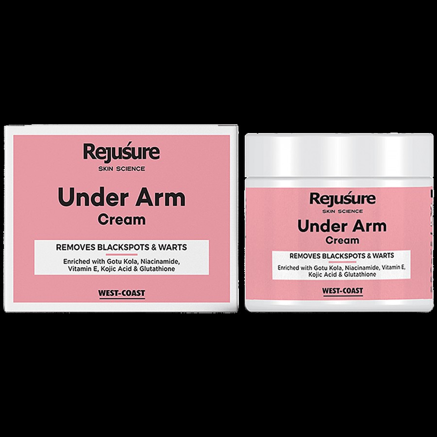 Rejusure Under Arm Cream - Removes Black Spots & Warts & Odour