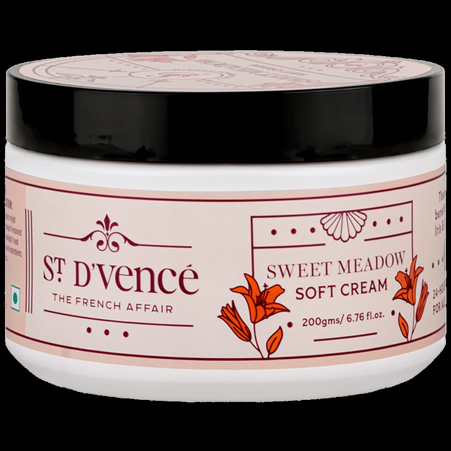 ST. Dvence Sweet Meadow Soft Cream - 24 Hours Of Moisturisation