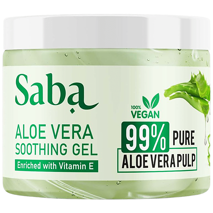 Saba Aloe Vera Soothing Gel - Vitamin E