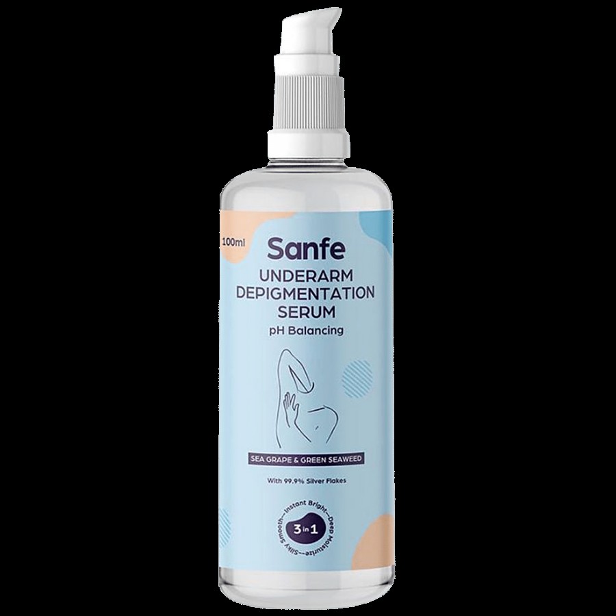 Sanfe Underarm Depigmentation Serum - With pH Balance