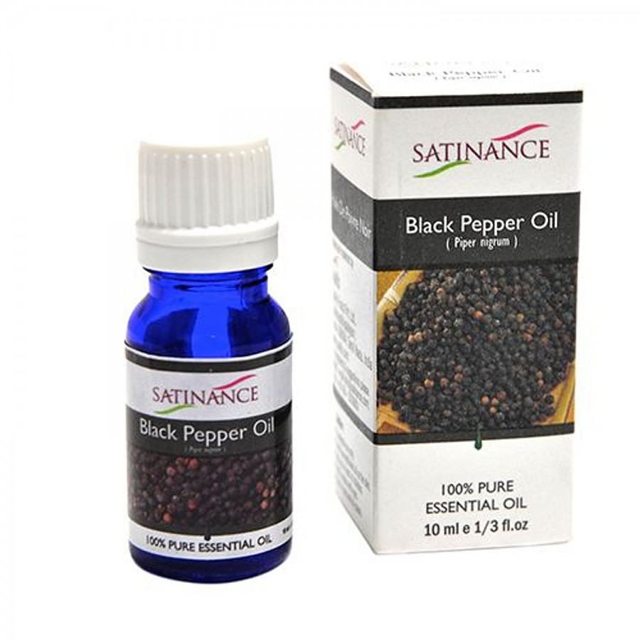 Satinance Black Pepper Oil - 100% Pure Essential Oil