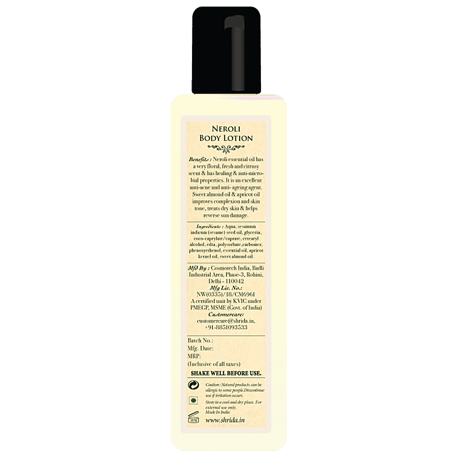 Shrida Neroli Body Lotion