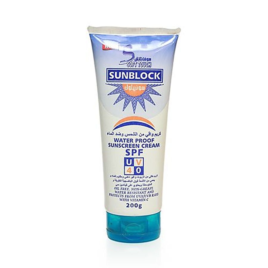 Soft Touch Sunblock SPF UV 40 Water Proof Sunscreen Cream